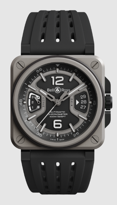 Bell & Ross BR-X3 BLACK TITANIUM BRX3R-BL-TI/SRB Replica Watch